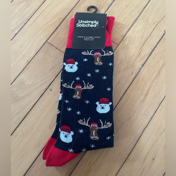 Men’s Christmas Dress Socks - Picture 1 of 2